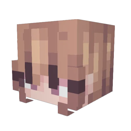 kbaby1804 Minecraft avatar head, 3D render