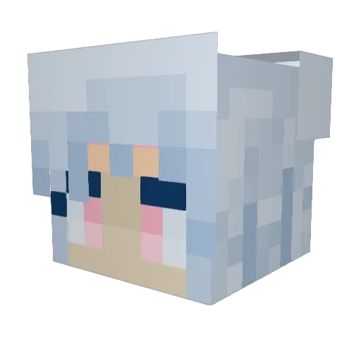 kbaby420 Minecraft avatar head, 3D render