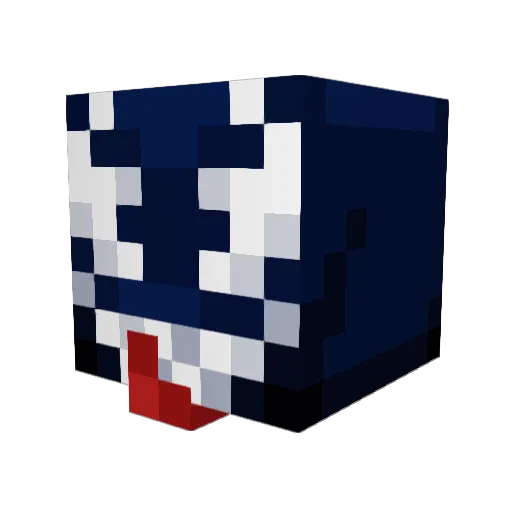kbaxy Minecraft avatar head, 3D render