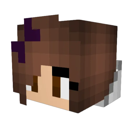 kbeutel8 Minecraft avatar head, 3D render