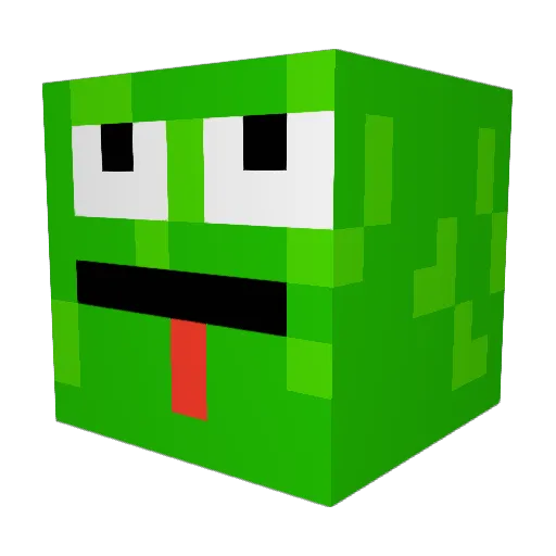 kbmonkey2009 Minecraft avatar head, 3D render