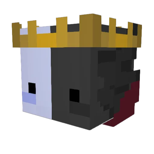 kboicrafter Minecraft avatar head, 3D render