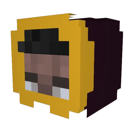 kboss534 Minecraft avatar head, 3D render