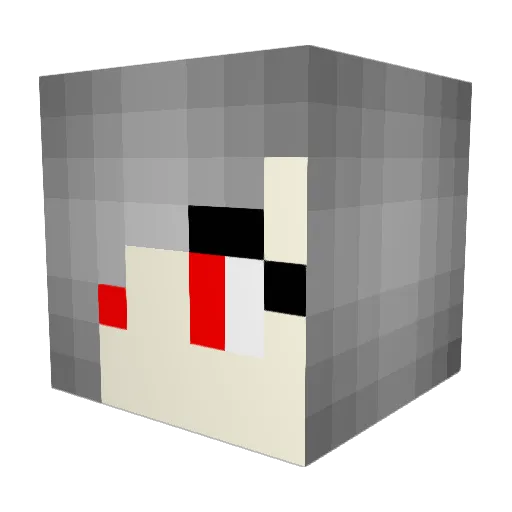 kbrown18 Minecraft avatar head, 3D render