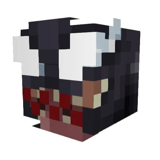 kc2power Minecraft avatar head, 3D render