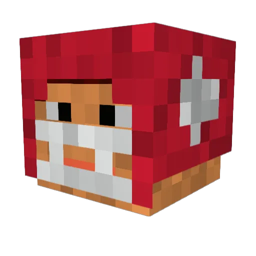 kcchiefs99 Minecraft avatar head, 3D render