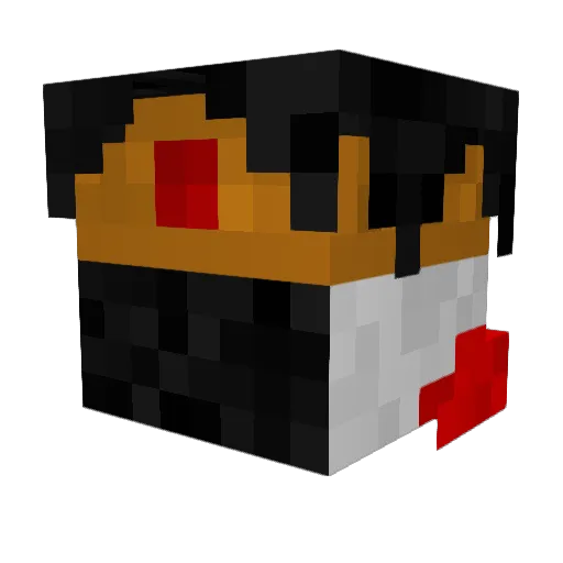 kcireY Minecraft avatar head, 3D render