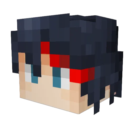 kcn3388 Minecraft avatar head, 3D render