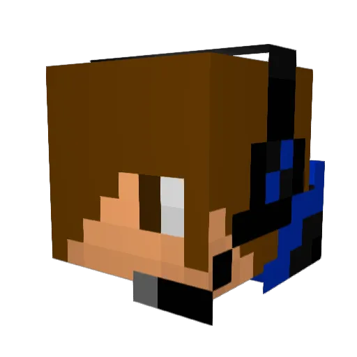 kcortes1313 Minecraft avatar head, 3D render