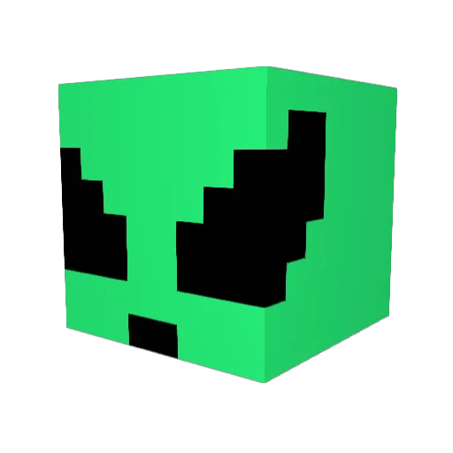 kcs0730 Minecraft avatar head, 3D render