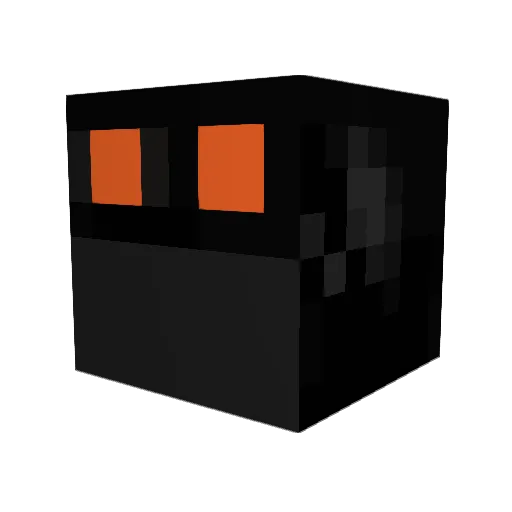 kdawg13 Minecraft avatar head, 3D render