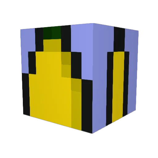 kddjdj Minecraft avatar head, 3D render