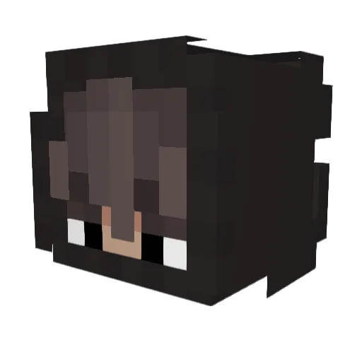 kdh1485 Minecraft avatar head, 3D render
