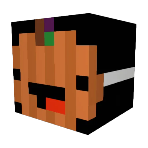 kdk8 Minecraft avatar head, 3D render