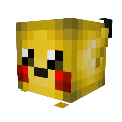 kdo028 Minecraft avatar head, 3D render