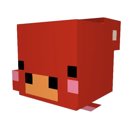 kdo_hy0 Minecraft avatar head, 3D render