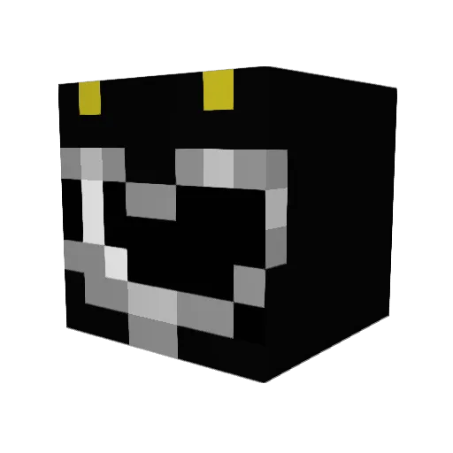 kdog77 Minecraft avatar head, 3D render