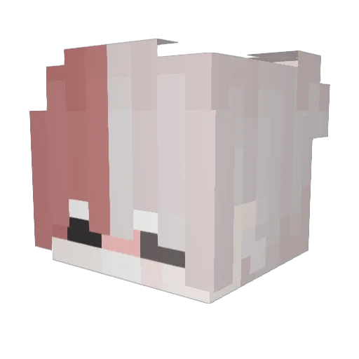 kdx212 Minecraft avatar head, 3D render