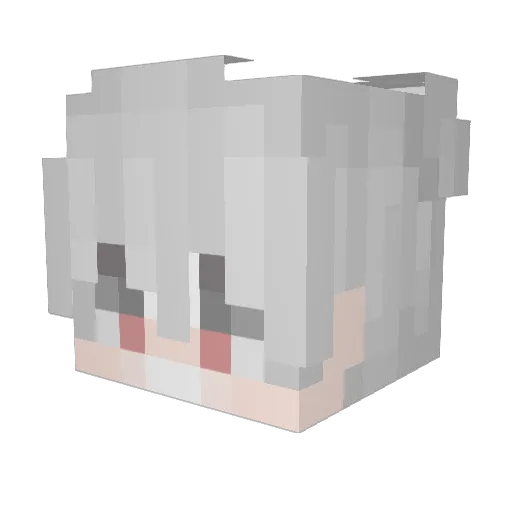 kdy120677 Minecraft avatar head, 3D render