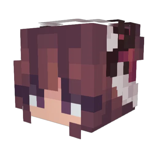 ke1ton_ Minecraft avatar head, 3D render