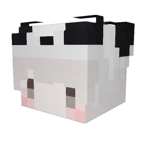 keabi Minecraft avatar head, 3D render