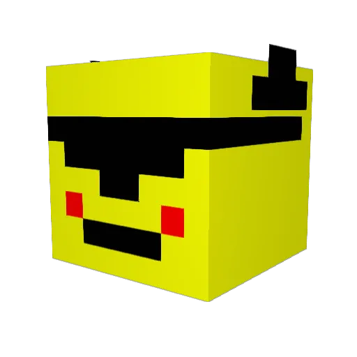 kean2207 Minecraft avatar head, 3D render