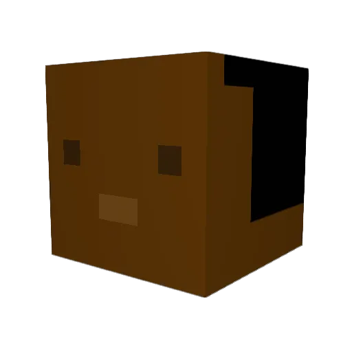 keanu_breeze Minecraft avatar head, 3D render
