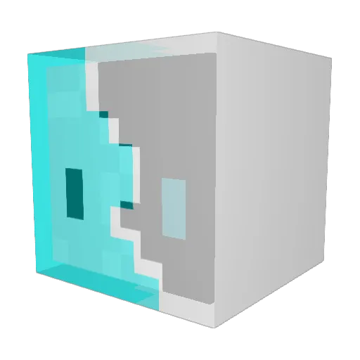 kearic Minecraft avatar head, 3D render