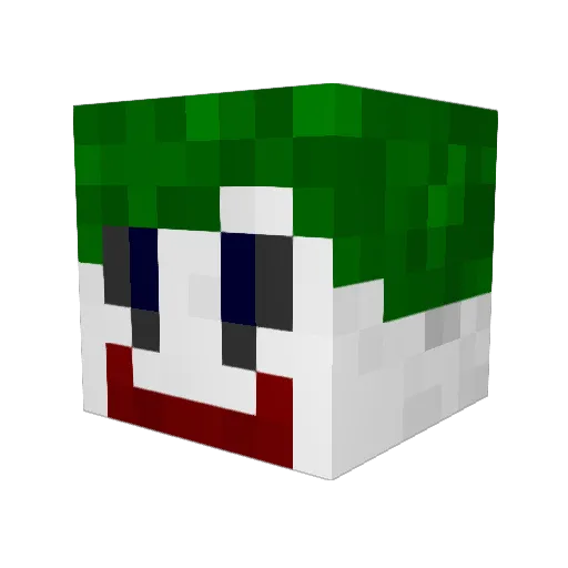 keatmeister Minecraft avatar head, 3D render