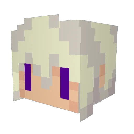 kebab3347 Minecraft avatar head, 3D render
