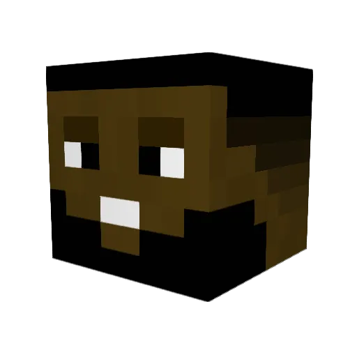kebabbinanni Minecraft avatar head, 3D render
