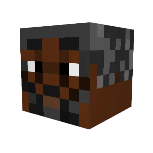 kebabman93 Minecraft avatar head, 3D render