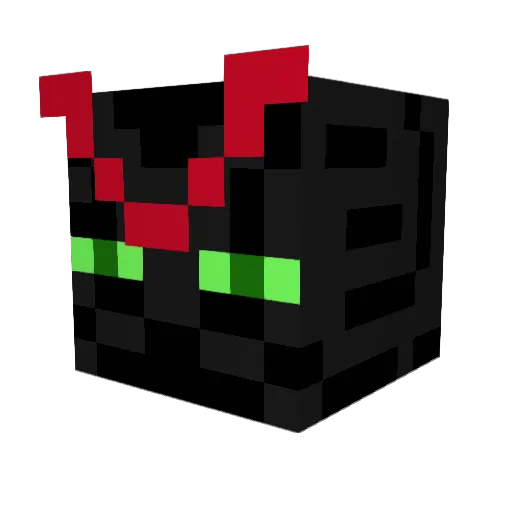 kebz107 Minecraft avatar head, 3D render