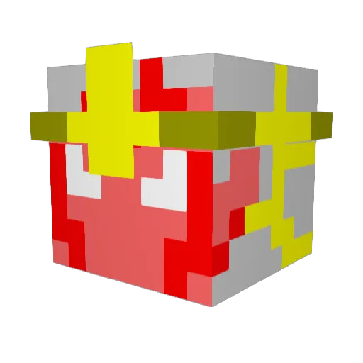 kecha108 Minecraft avatar head, 3D render