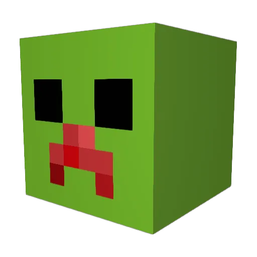 kechup_69 Minecraft avatar head, 3D render
