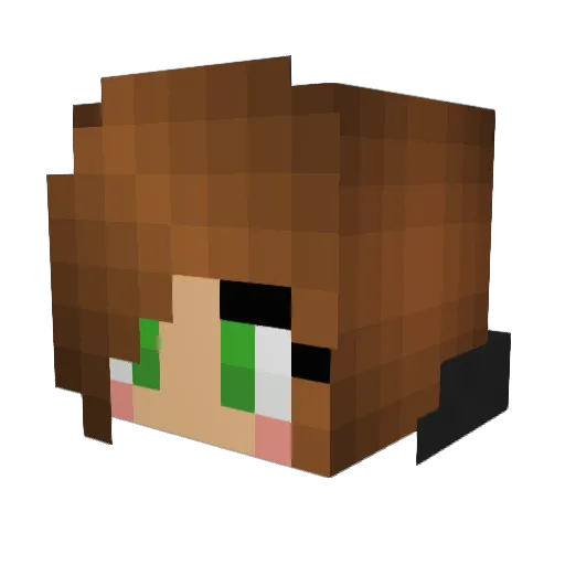 ked2399 Minecraft avatar head, 3D render