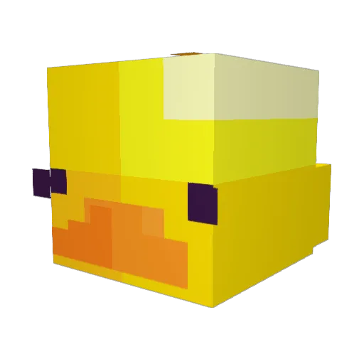 keegansminecraft Minecraft avatar head, 3D render