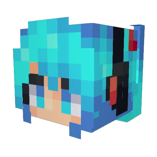 keel_814 Minecraft avatar head, 3D render