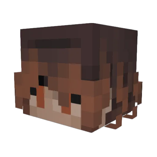 keeler309 Minecraft avatar head, 3D render
