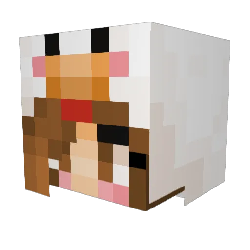 keeleysmh Minecraft avatar head, 3D render