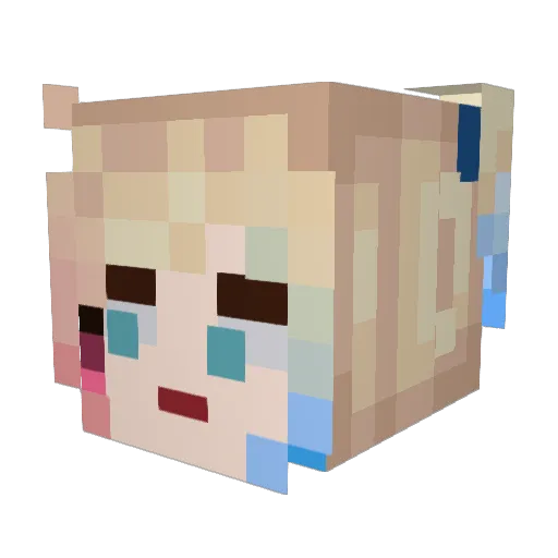 keelykelly66 Minecraft avatar head, 3D render