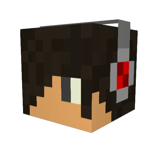 keenan28 Minecraft avatar head, 3D render