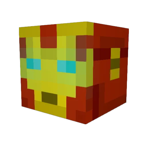 keener18er Minecraft avatar head, 3D render