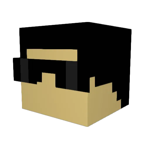 keenoth Minecraft avatar head, 3D render