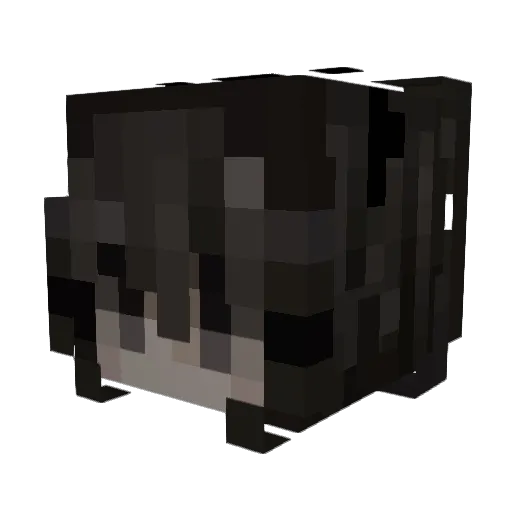 keeper0fdatrees Minecraft avatar head, 3D render