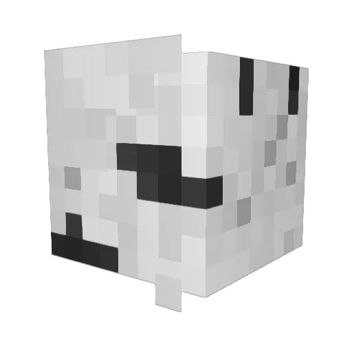 keetaylor Minecraft avatar head, 3D render