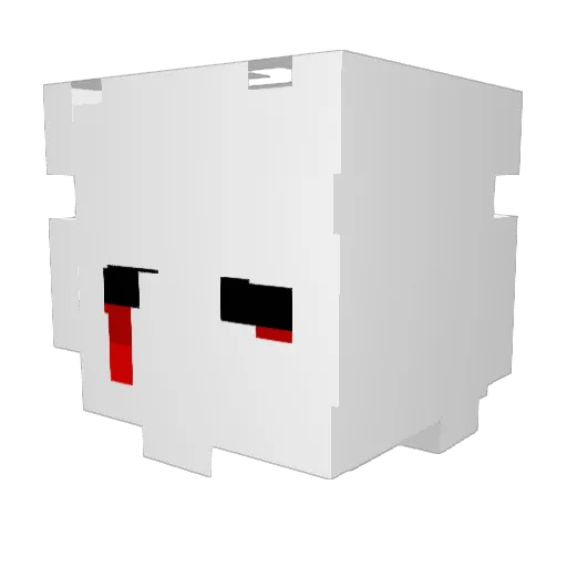 keeviin_4 Minecraft avatar head, 3D render