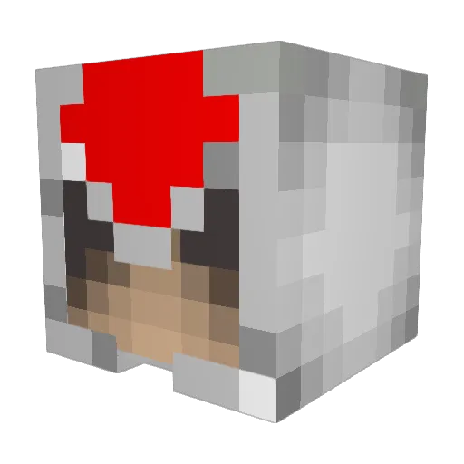 kei0524 Minecraft avatar head, 3D render