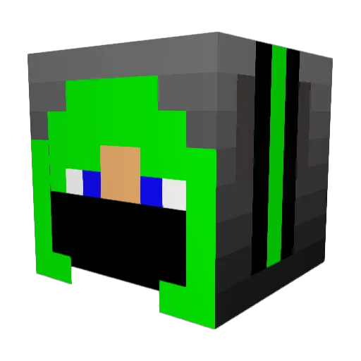 keigo0412 Minecraft avatar head, 3D render