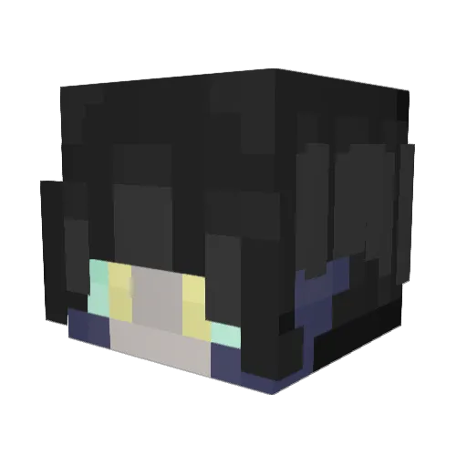 keikco Minecraft avatar head, 3D render